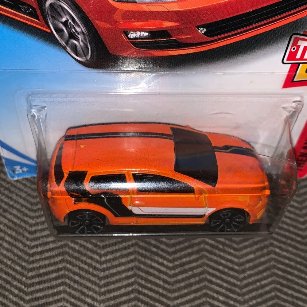 Hot Wheels 50th Anniversary Volkswagen Golf MK7 Orange